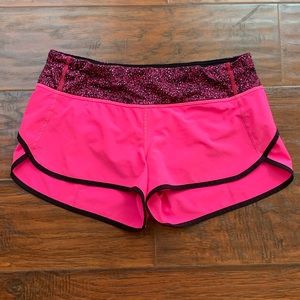 Lululemon speed shorts